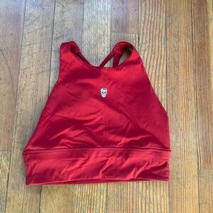 Elegant Red Women's Top